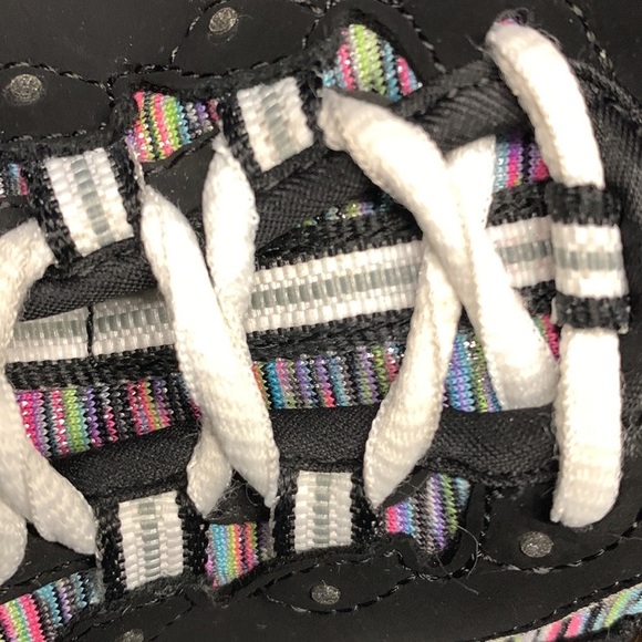 Skechers D’lites Women’s Size 7.5 Black Memory Foam Comfort Sneakers - Picture 6 of 11